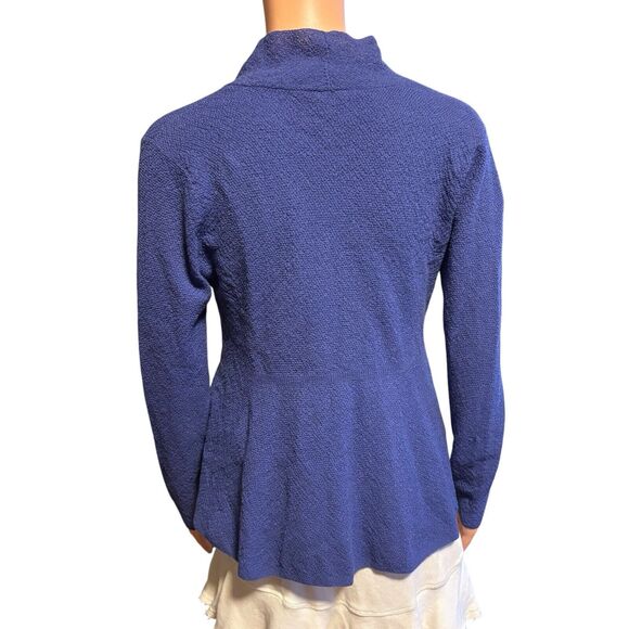 Eileen Fisher Size XS Petite PP Purple Cami + Cardigan Set 100% Italian Wool - Picture 6 of 6